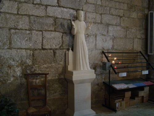 La statue de saint Jean-Gabriel Perboyre à Rocamadour