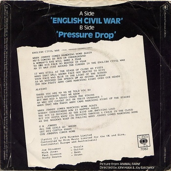 The Clash - The Singles 8 - English Civil War