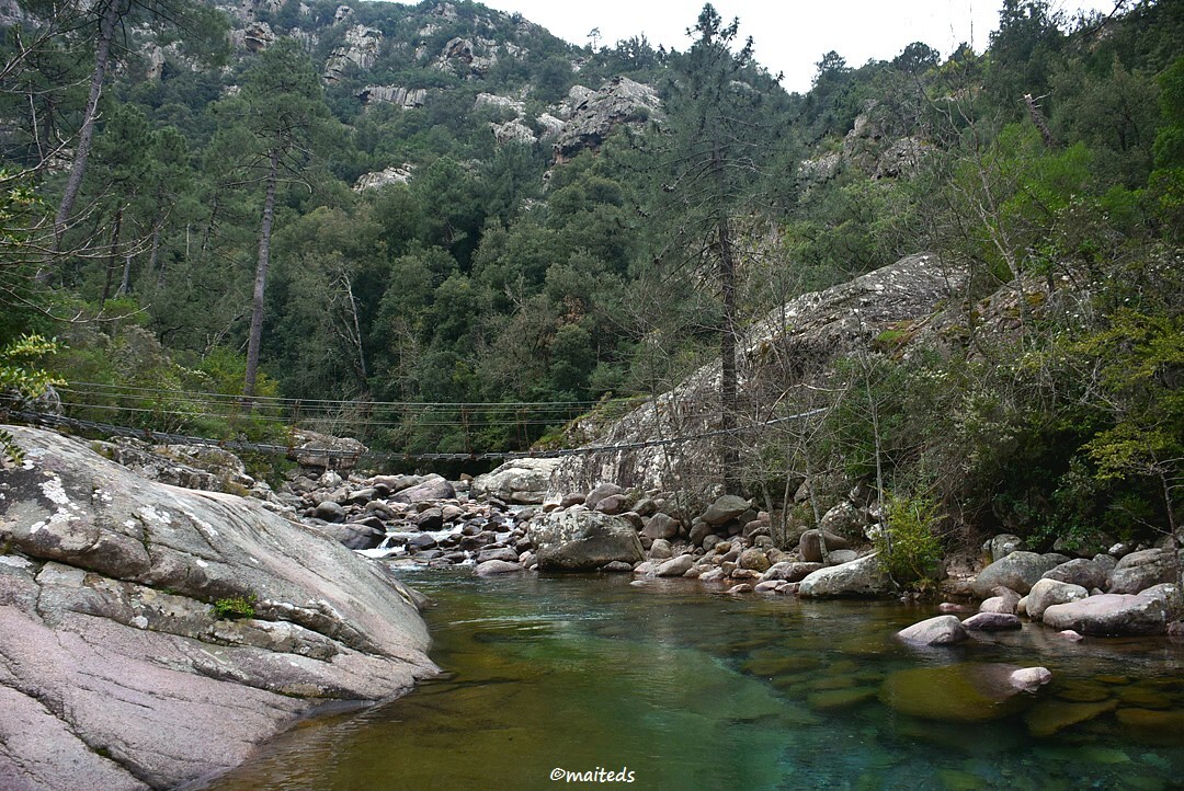 Passerelle de Spasimata - Corse