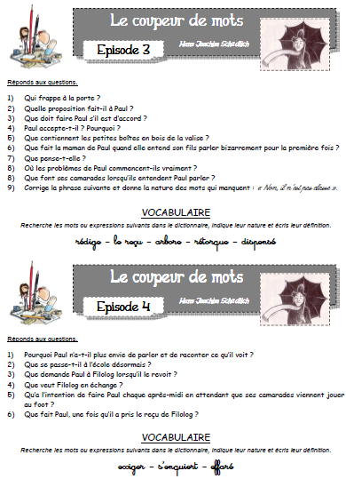 LE COUPEUR DE MOTS