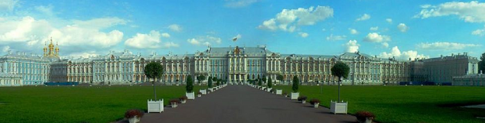 Russie: le Palais Catherine à Tsarskoe Selo