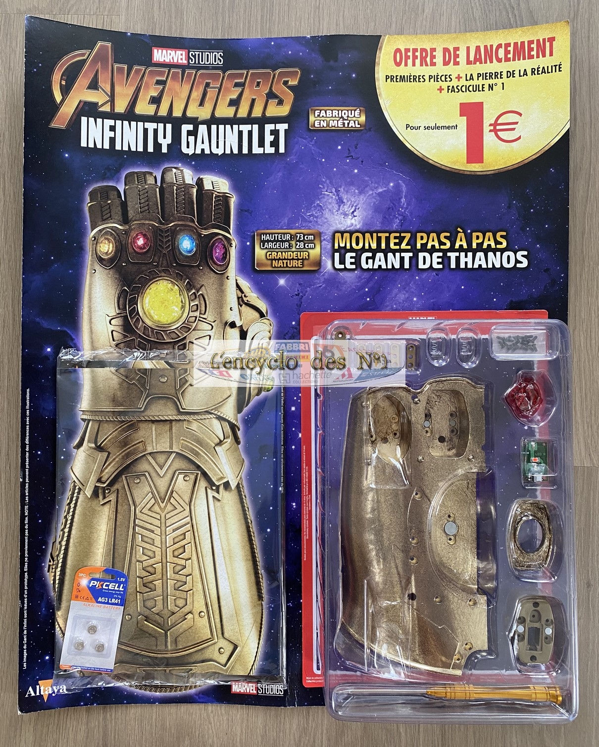  Montez pas à pas le Gant de Thanos