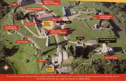 Tiffauges -chateau de Gilles de Rais 