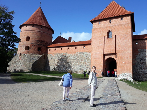 Circuit organisé dans les pays Baltes : 3 - Château de Trakai