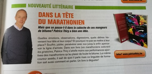 " Les marathoniens exècrent les giratoires ", Patrice Thiry en tête !