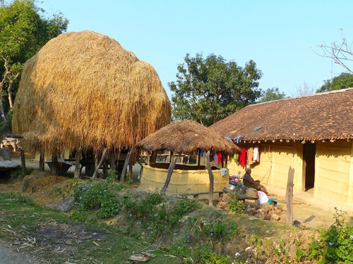 la vie dans un petit village