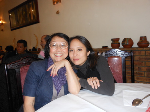 Restaurant avec Ong et Bà