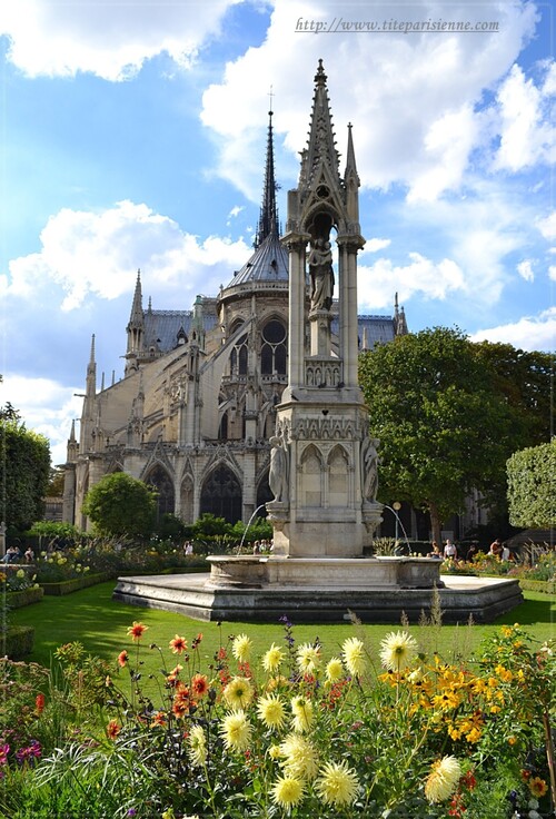 Notre-Dame de Paris : Le chevet de la cathédrale