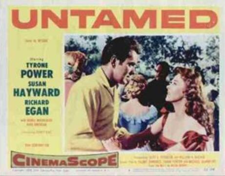 Un Grand Film d'Aventures : Tyrone Power dans "Untamed" (1955, VOSTFR).