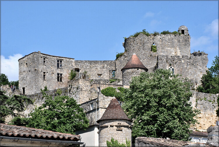 Photo de la visite de la forteresse médiévale de Langoiran