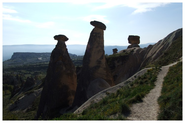 Dans les environs d'Ürgüp en Cappadoce