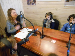 visite des studios Radio Albatros au Havre