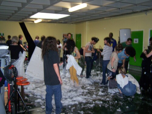 Les coulisses du tournage du film "les Profs" au Lycée Jacqes Prévert de Longjumeau