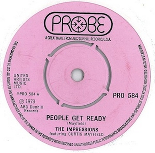1973 : Single SP Probe Records PRO 584 [ UK ]
