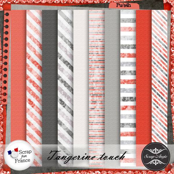 Tangerine touch by Scrap'Angie