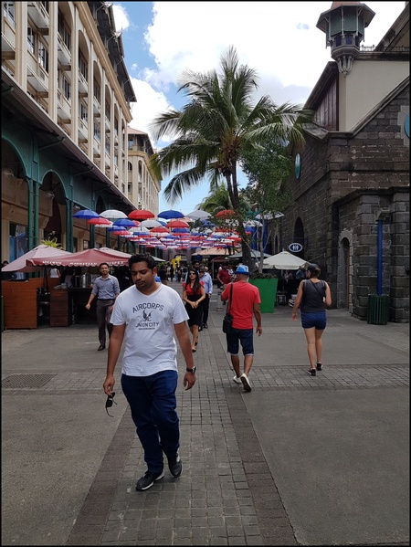 Port Louis, île Maurice, le Caudan en 2019