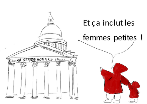 Attention, écriture exclusivement non-inclusive !