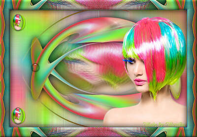 Coloured hair képek