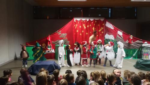 Spectacle Noël en maternelle