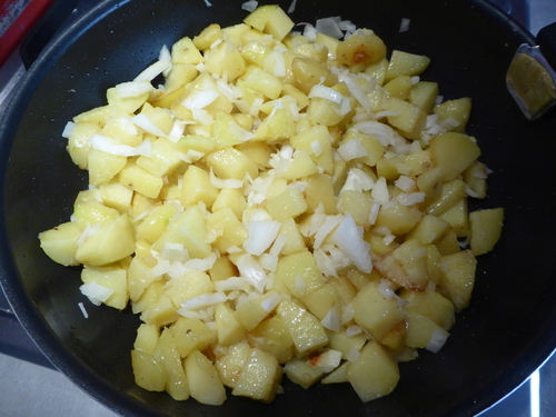 Un Gratin de Pommes de terre et Chou-fleur à la Cancoillotte