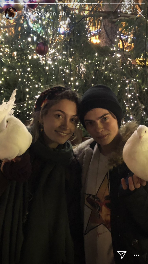 Le message plein d'amour de Paris Jackson pour l'anniversaire de Cara Delevingne