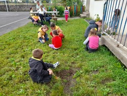 maternelle : classe dehors du mois de juin