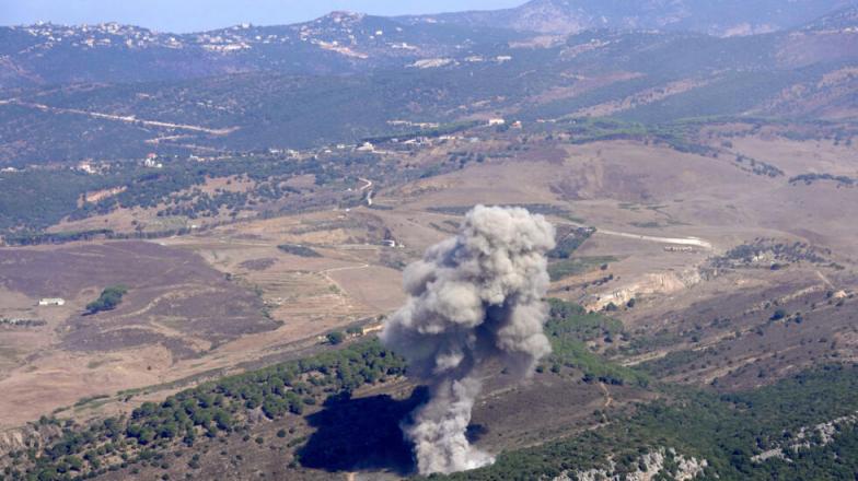 Une zone bombardée dans le sud du Liban, le 24 septembre 2024.