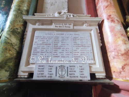 Bargemon, l'église Saint Étienne