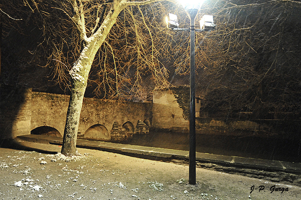 Jean-Pierre Gurga a pris de superbes photos de Châtillon sous la neige....