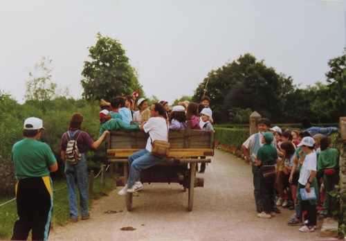 Classe de découverte dans les Vosges 1990
