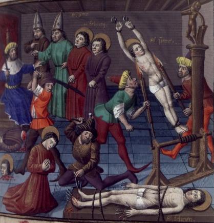 Saints Prime et Félicien, martyrs à Rome († 286)