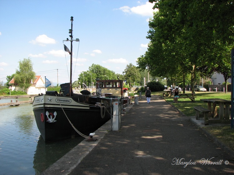 Souffelweyersheim (67): Promenade au bord du canal