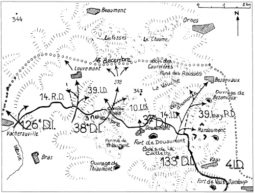 1916 : Bezonvaux dans la bataille de Verdun