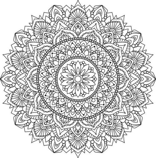 À Vous de Jouer... Se détendre avec des Mandalas 