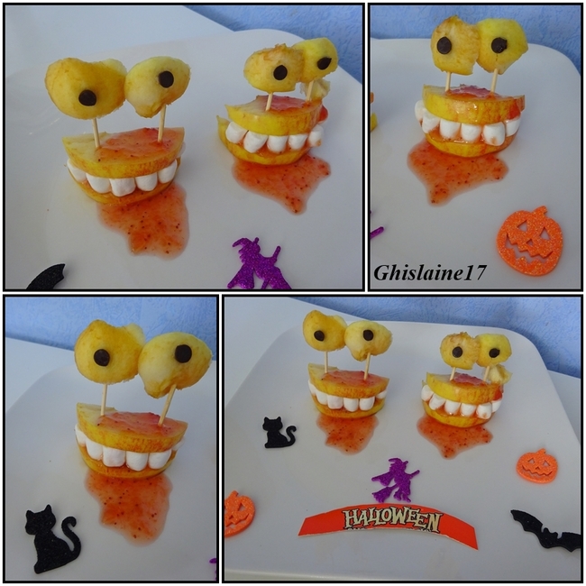 Dentiers-Monstres d'Halloween