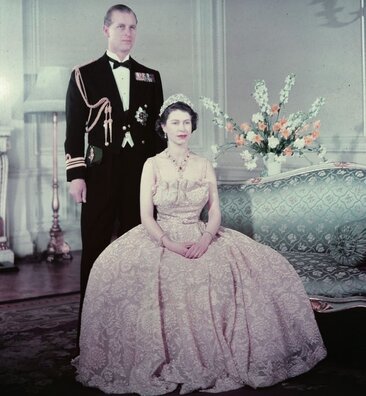 Prince Phillip and Queen Elizabeth