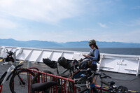 story life boat bikes boat city street 