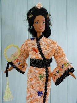 Barbie en kimono