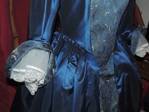 Costume 18ème - Robe 1770 - en cours de travaux !