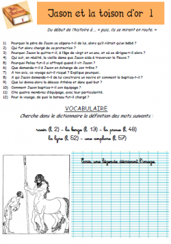 PROJET MYTHOLOGIE CM