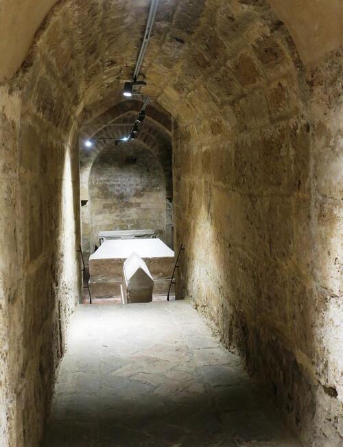 Visite de la crypte de la Cathédrale de Palerme