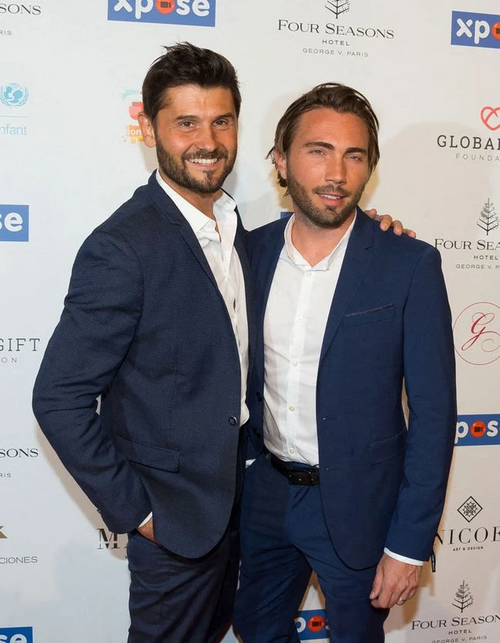 Christophe Beaugrand ironise sur sa différence d'âge avec son compagnon