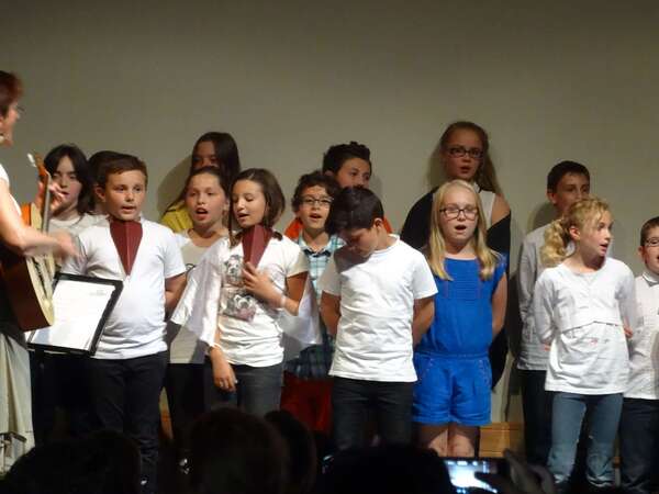 "Protégeons notre planète", un joli spectacle musical présenté par les élèves de l'école Saint-Bernard
