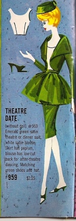 Barbie vintage : Theatre Date 