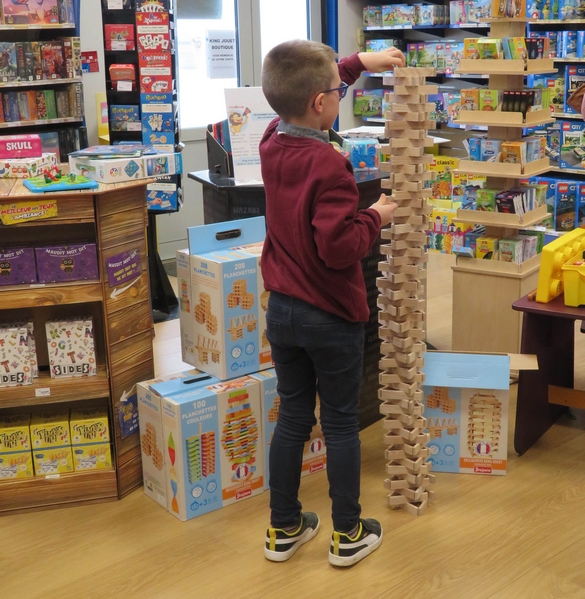 La boutique King-Jouet a proposé des ateliers aux enfants durant les vacances de février !