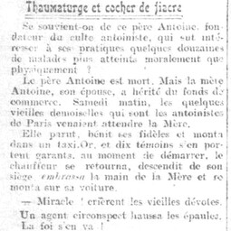 Lors de l'inauguration du temple de Vichy (Bonsoir, 7 septembre 1920)