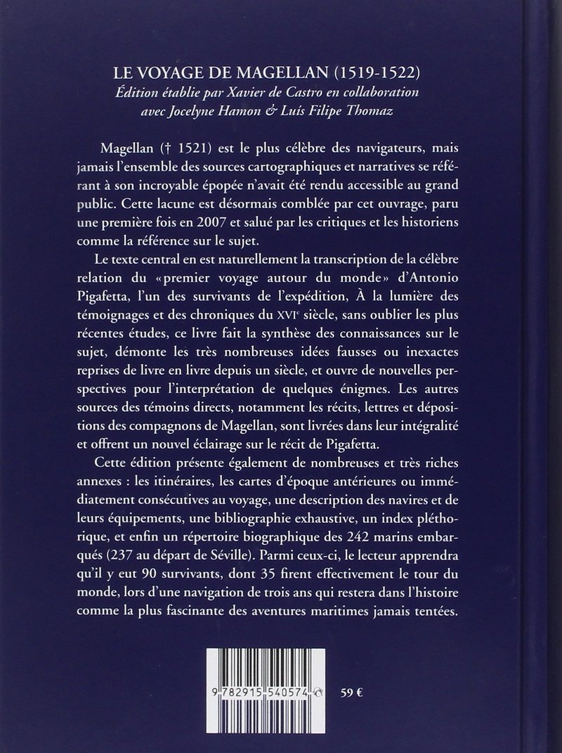 VOYAGE DE MAGELLAN (1519-1522) (Collectif )
