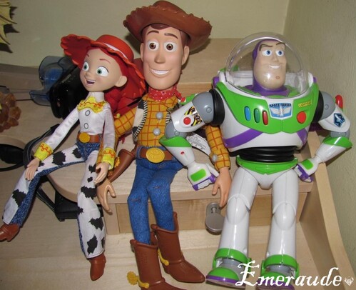 Buzz, Woody, Jessie