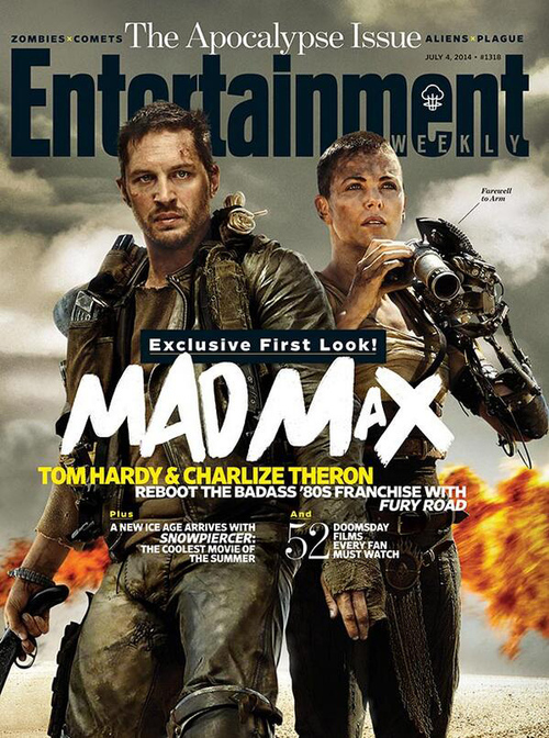 Mad Max : 1ère photo officielle de Tom Hardy et Charlize Theron