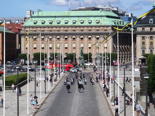 Le palais royal de Stockholm (photos)